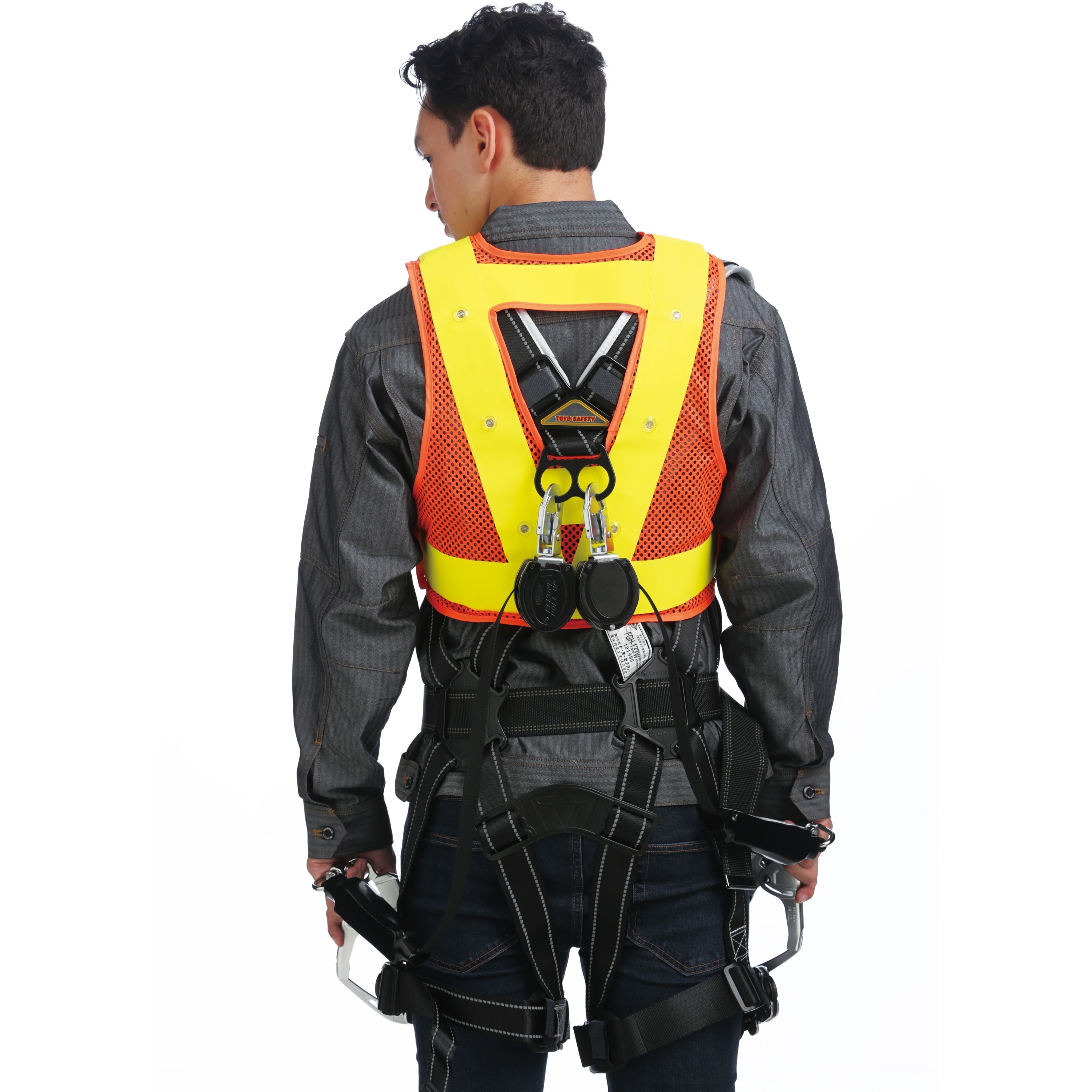 レザー ハーネスデザインベスト レザー ハーネスデザインベスト