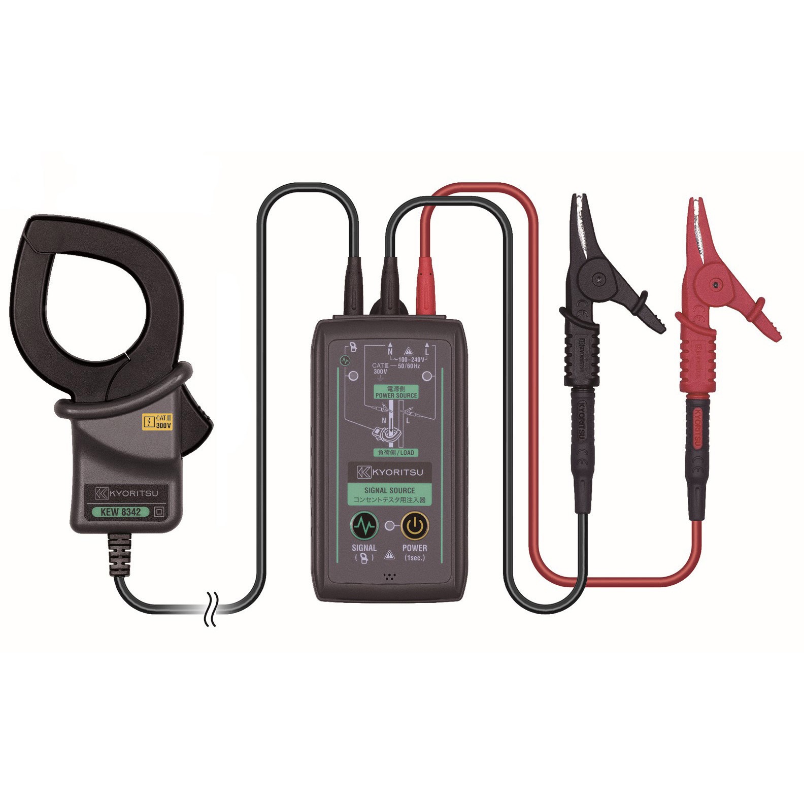 KEW8342(試験成績書・校正証明書・トレーサビリティ付) コンセントテスタ用注入器(Φ40) 共立電気計器 適合機種4505 4505BT 一般校正