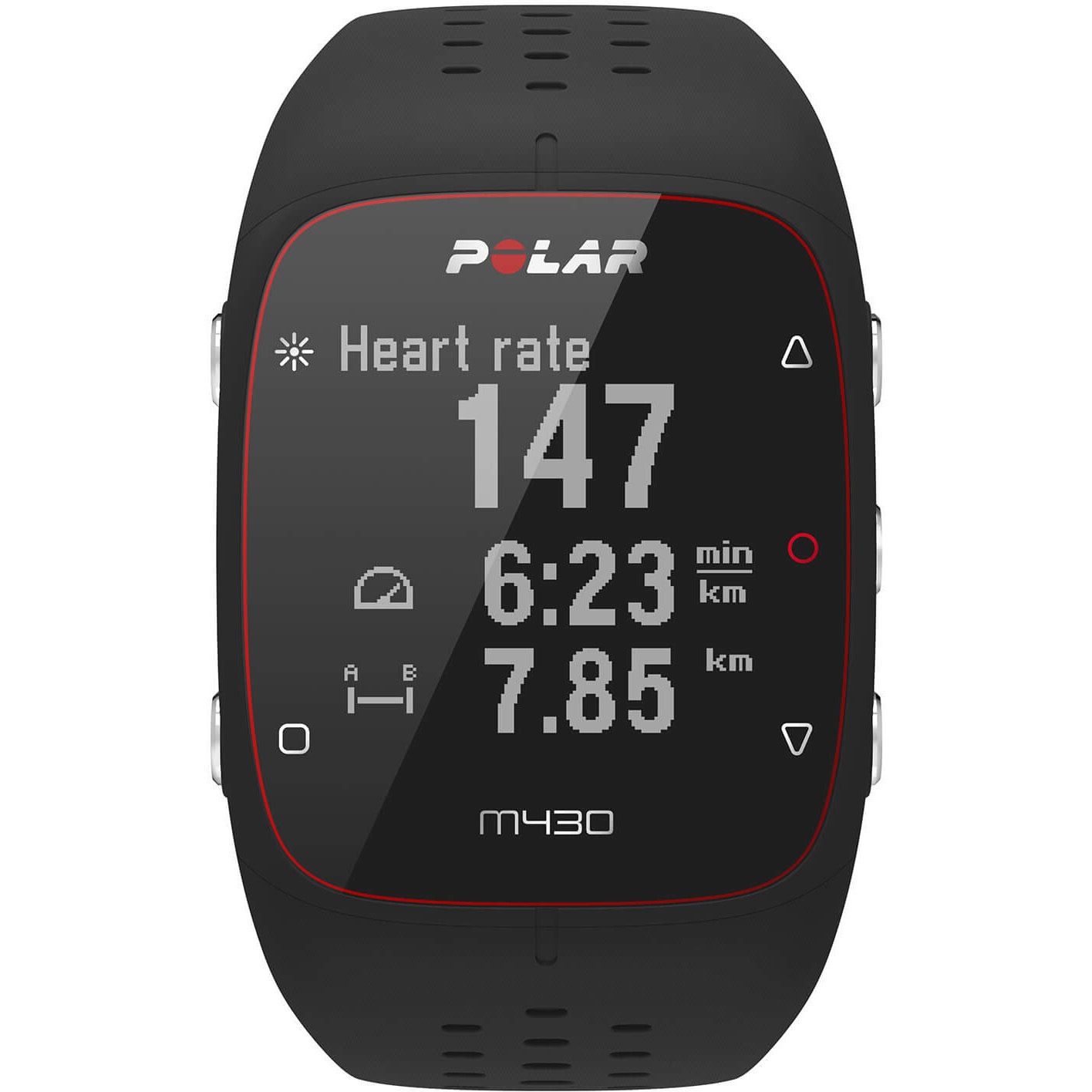 M430ブラック GPSランニングウォッチM430 1個 POLAR 【通販モノタロウ】