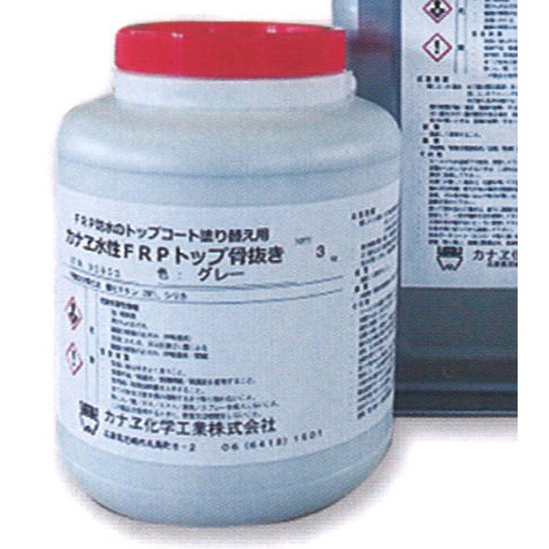カナヱ水性FRPトップ骨抜き 1缶(4kg) カナヱ化学工業 【通販モノタロウ】