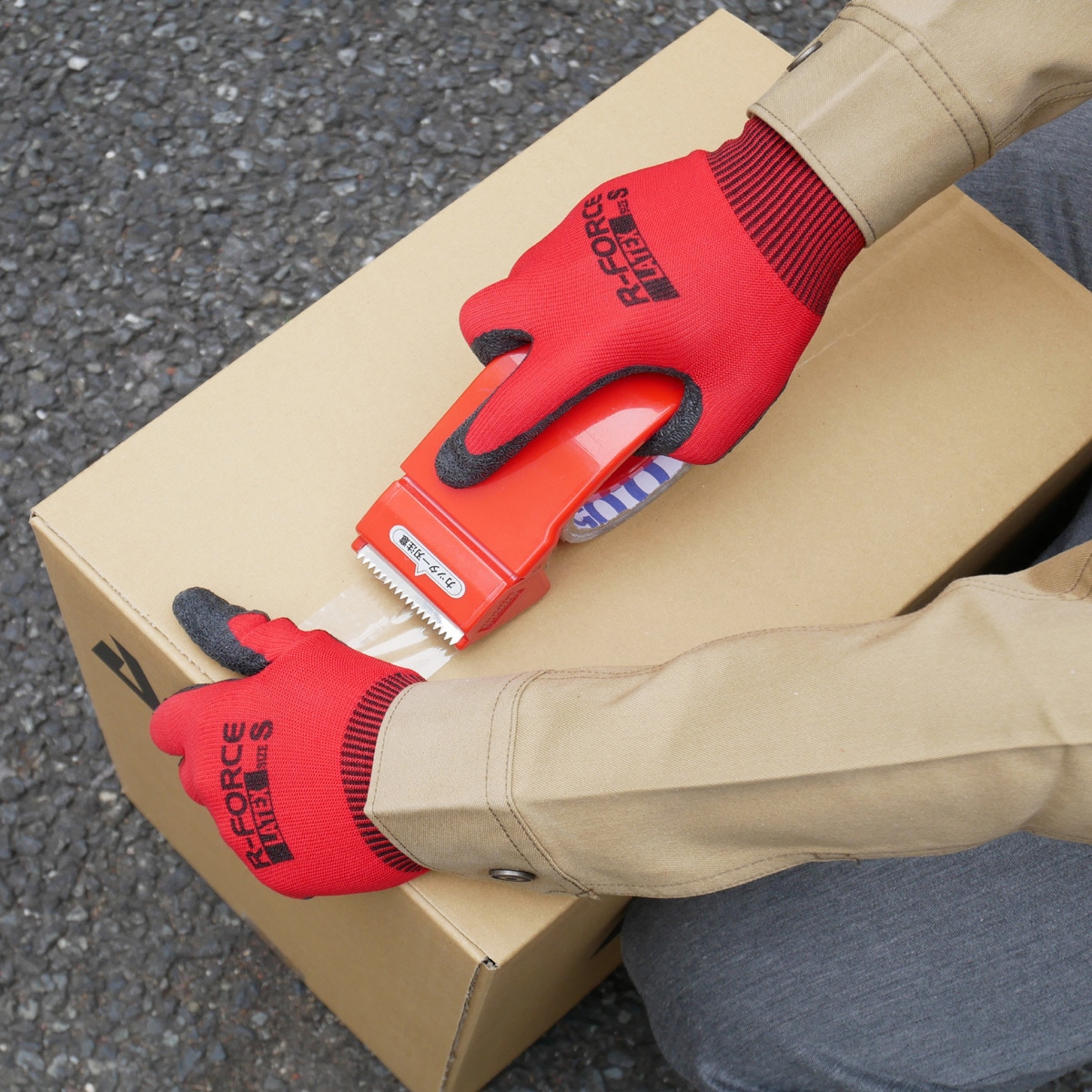 AG789-3P AG789R-Force3双組レッド ACE GLOVE(エースグローブ) 天然 