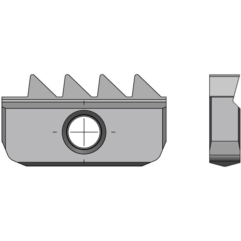21-12ABUT ミルスレッド 内外径ねじ切チップ  AMERICAN BUTTRESS カーメックス 共用 1ケース(5個)