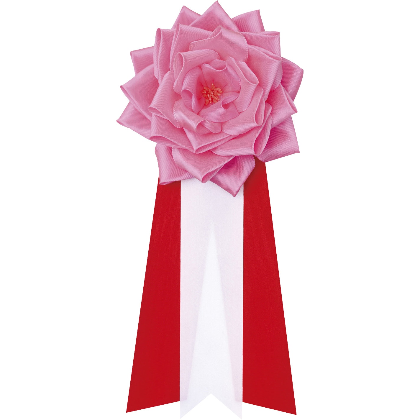 38-321 記章 リボンバラ ササガワ 大サイズ 幅89mm 1箱(8個) 38-321