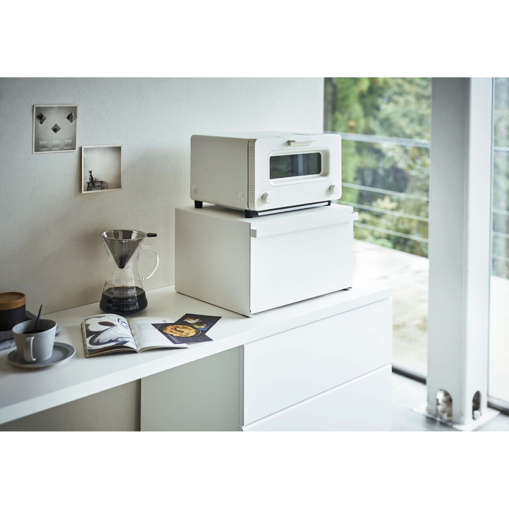 【定価8910円】タワー  ブレッドケース  ホワイト 4352 山崎実業 楽天市場】山崎実業 タワー ブレッドケース ホワイト / tower