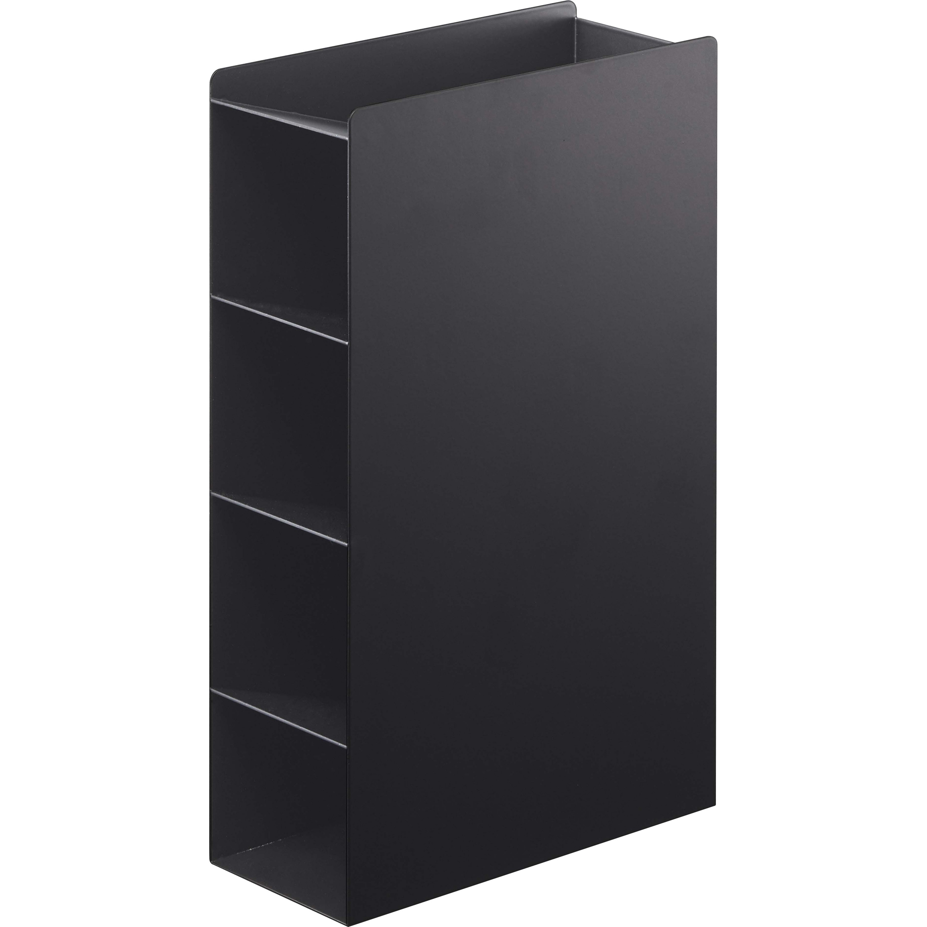 ダストボックス収納カウンター ブラック収納スタンド Collector Norm MENU Stazioneシリーズ 高さ 奥行400 幅1000 小物入れ