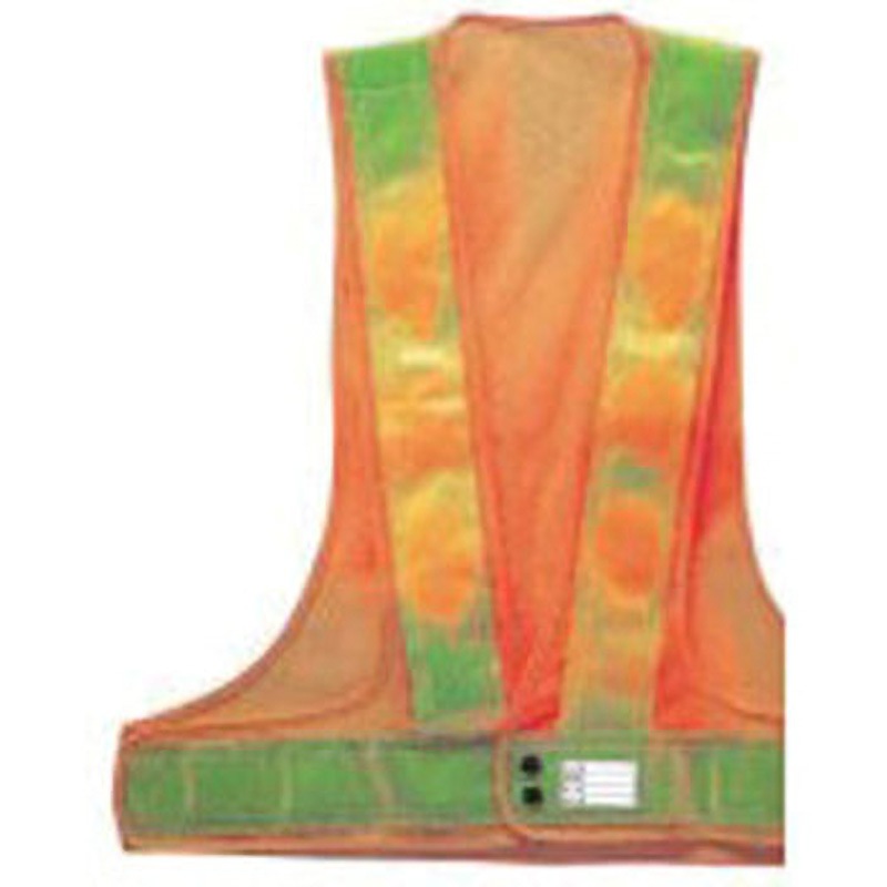 09403LYY LEDベスト ケーマックス 黄/黄色  1ケース(5着) 09403LYY