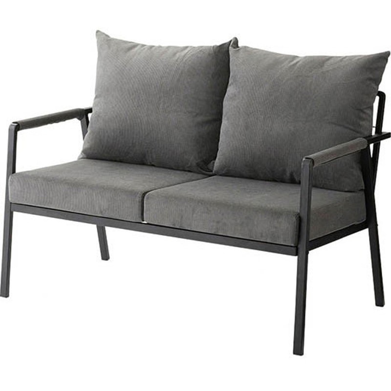 IMS-2SGL フレームソファ 2人掛け 井上金庫販売 アームカバーは取り外し可能仕様 幅1140mm奥行710mm高さ820mm  IMS-2SGL