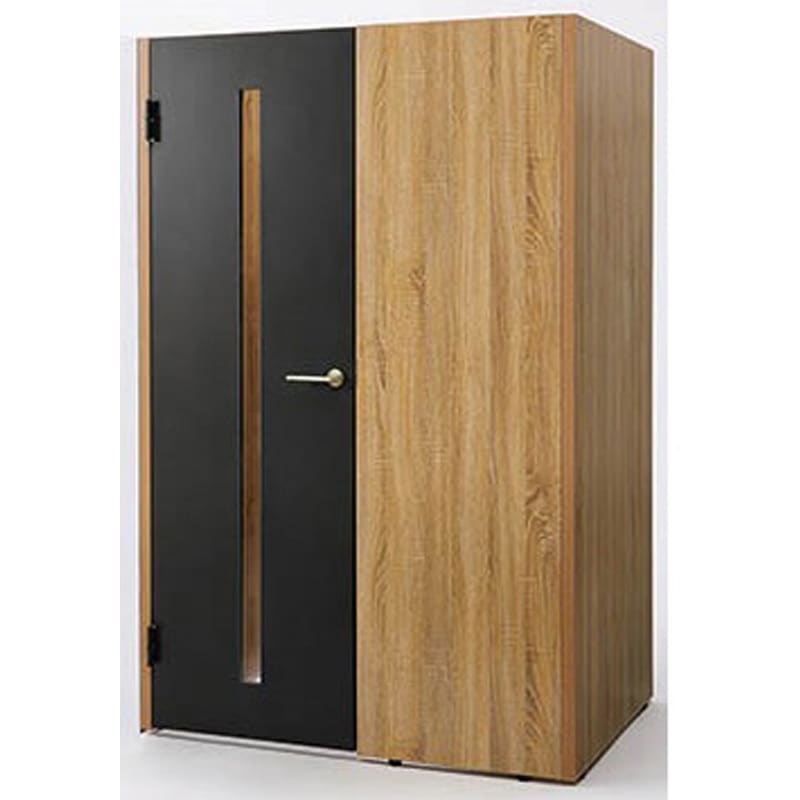 DRB-KK1210BK セミクローズドワークブース1210 井上金庫販売 寸法1200×1000×1900mm