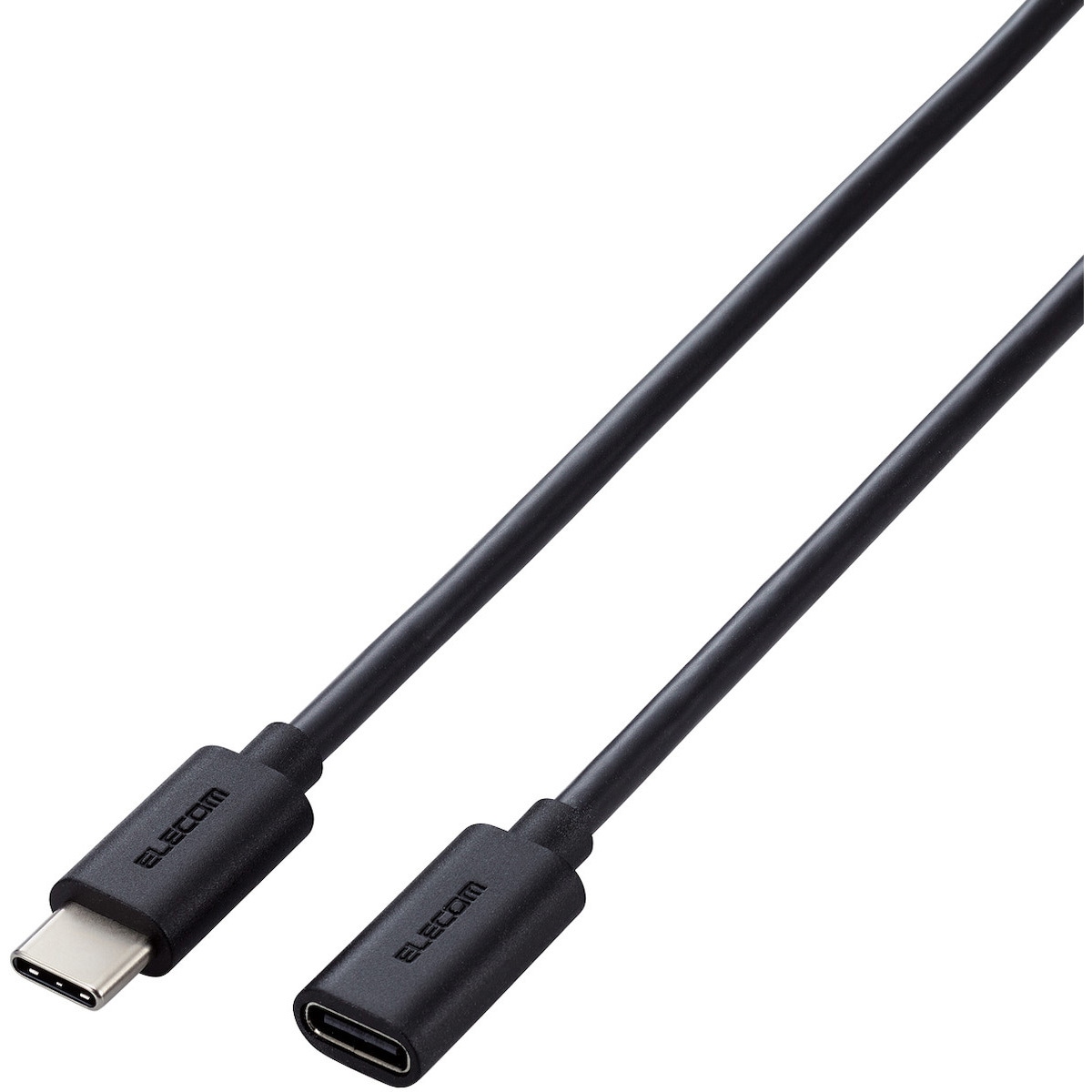 MPA-ECC20BK タイプC延長ケーブル PD 60W 【Windows 11 10 macOS
