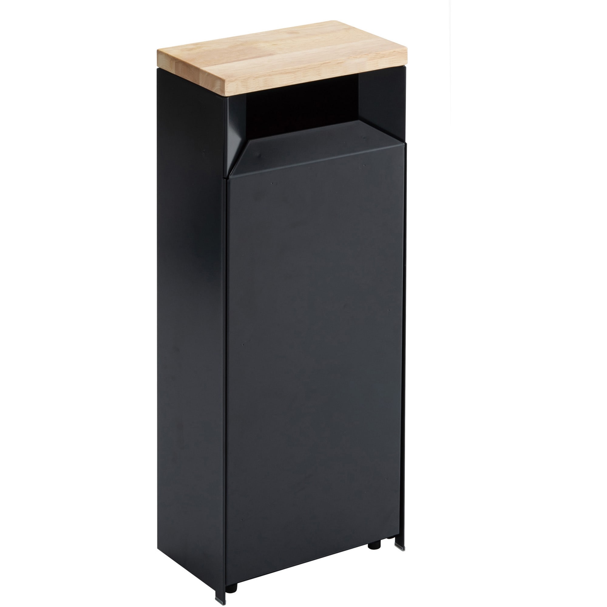 DS-239-300-8 サニタリースリムボックス テラモト 角 8L アーバングレー色   DS-239-300-8