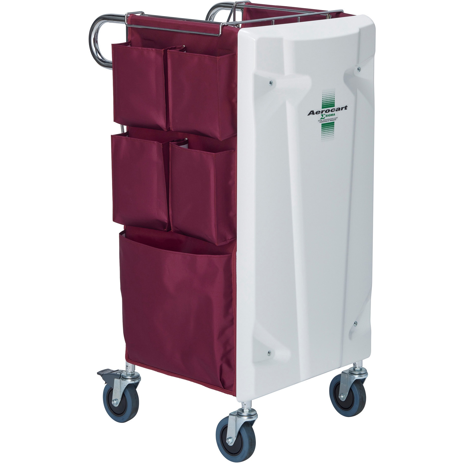 DS-227-904-2 エアロカートΣ(巡回用)薬液補充 テラモト 本体 ボルドーレッド色   DS-227-904-2