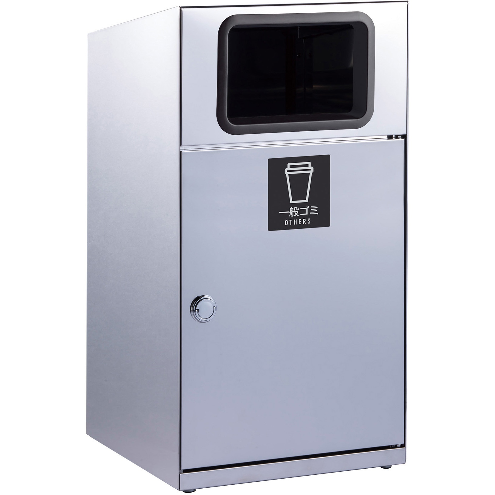 DS-189-110-0 トラッシュボックス(ステン) テラモト 容量67L オープン式 本体 形状:角   DS-189-110-0