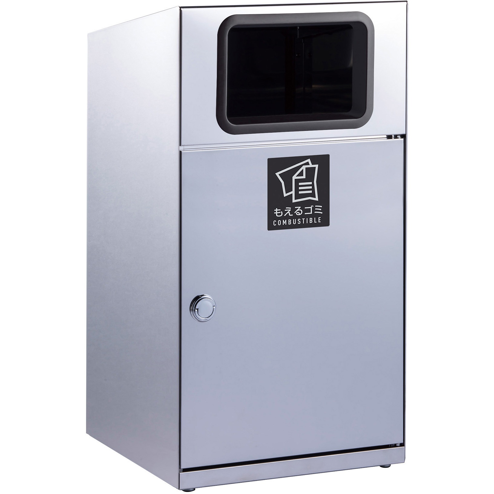DS-189-111-0 トラッシュボックス(ステン) テラモト 容量67L オープン式 本体 形状:角   DS-189-111-0