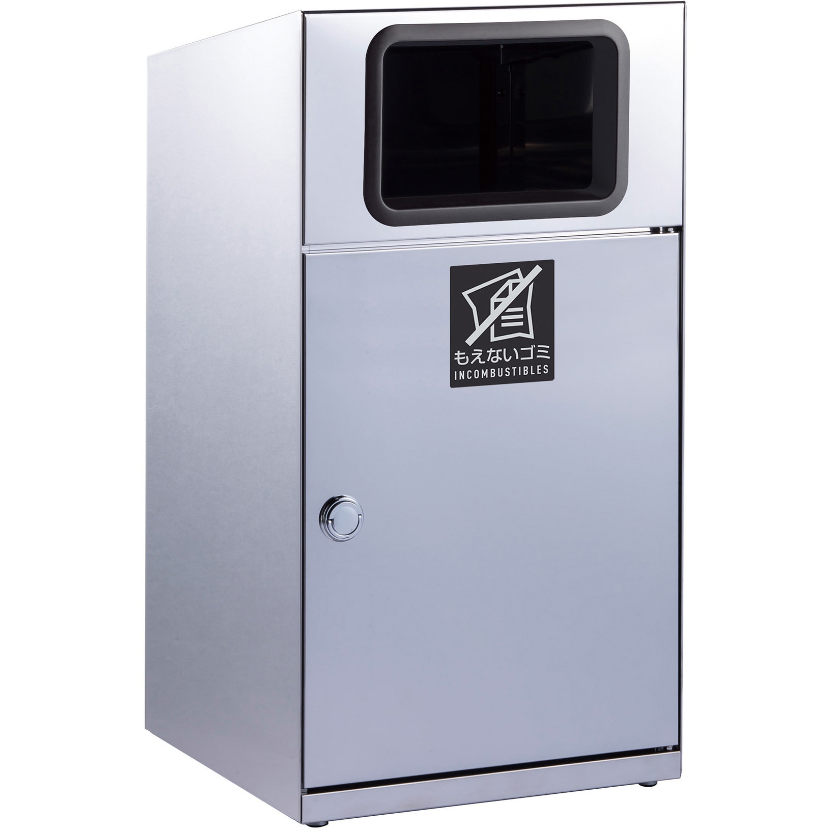 DS-189-112-0 トラッシュボックス(ステン) テラモト 容量67L オープン式 本体 形状:角   DS-189-112-0