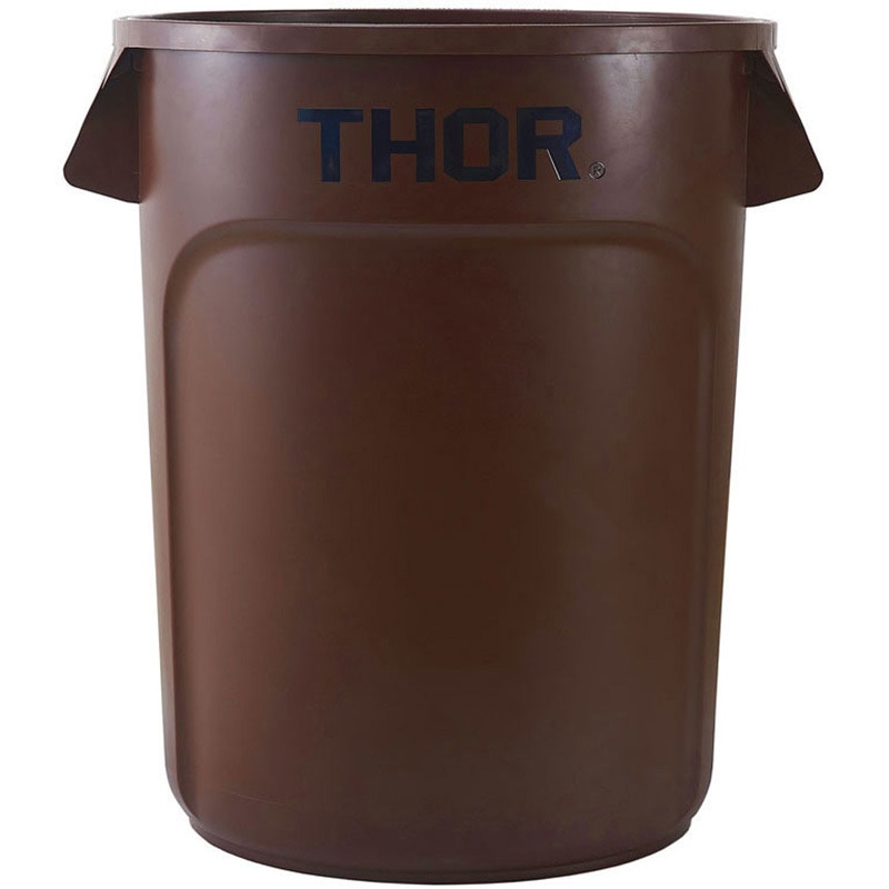 1012 トラスト ラウンドコンテナ TRUST 本体 オープン式 容量75L ブラウン色