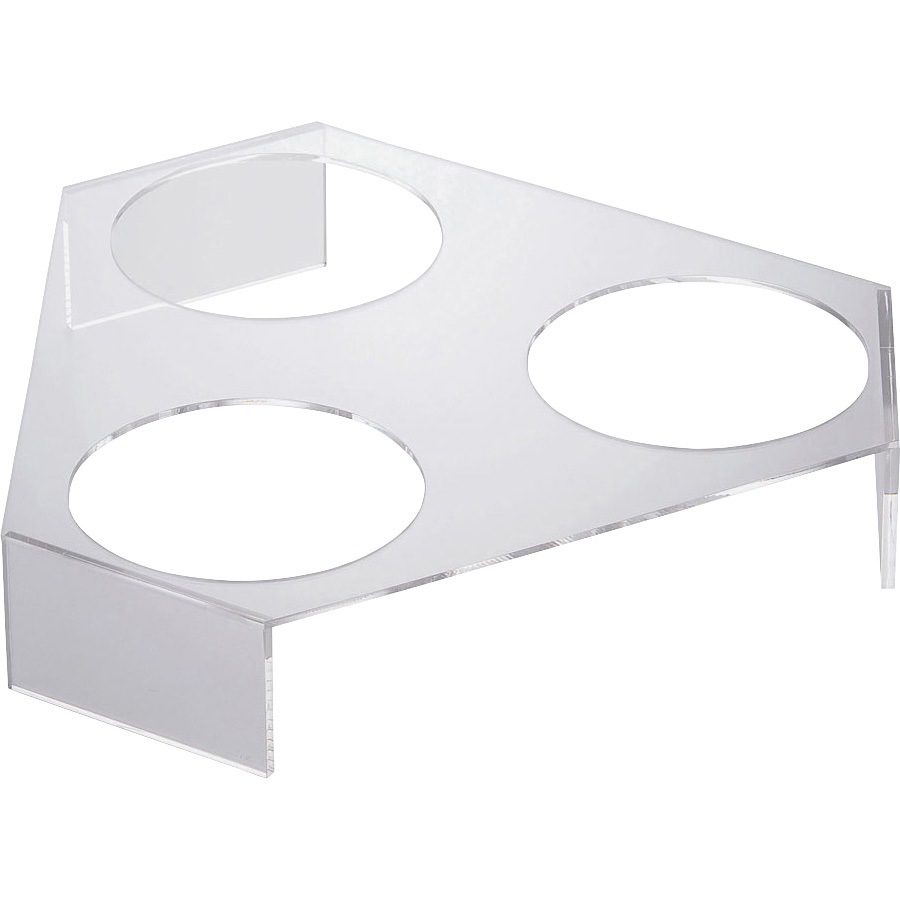 アクリルサラダボール三角スタンド3穴 TKG 大用サイズ