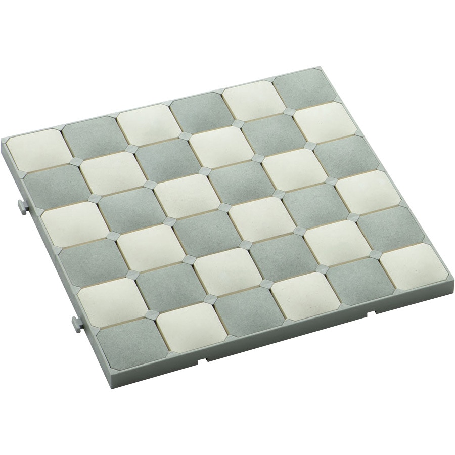 珪藻土 ジョイント式バスマット用 イシガキ産業 グレー色  1個