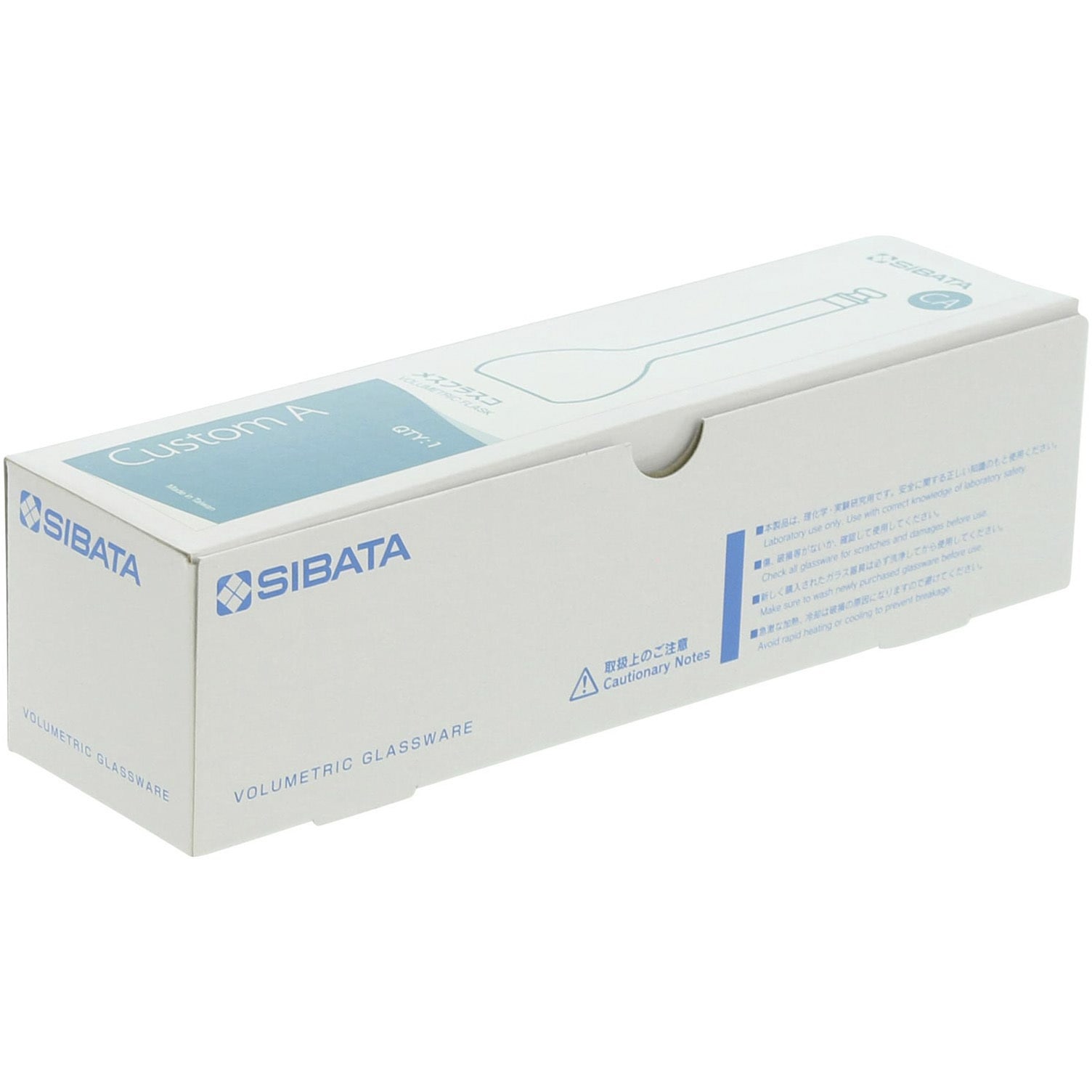 026050-100 メスフラスコ カスタムA SIBATA(柴田科学) 100mL 透明色