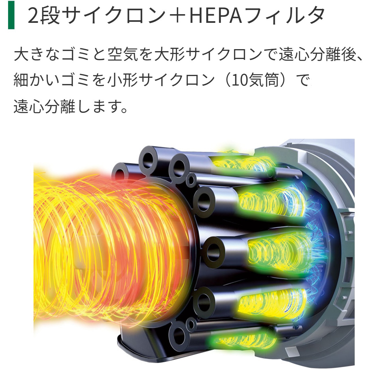 R36DB (SC)(XPGZ) 36Vコードレスクリーナー(2段サイクロン式