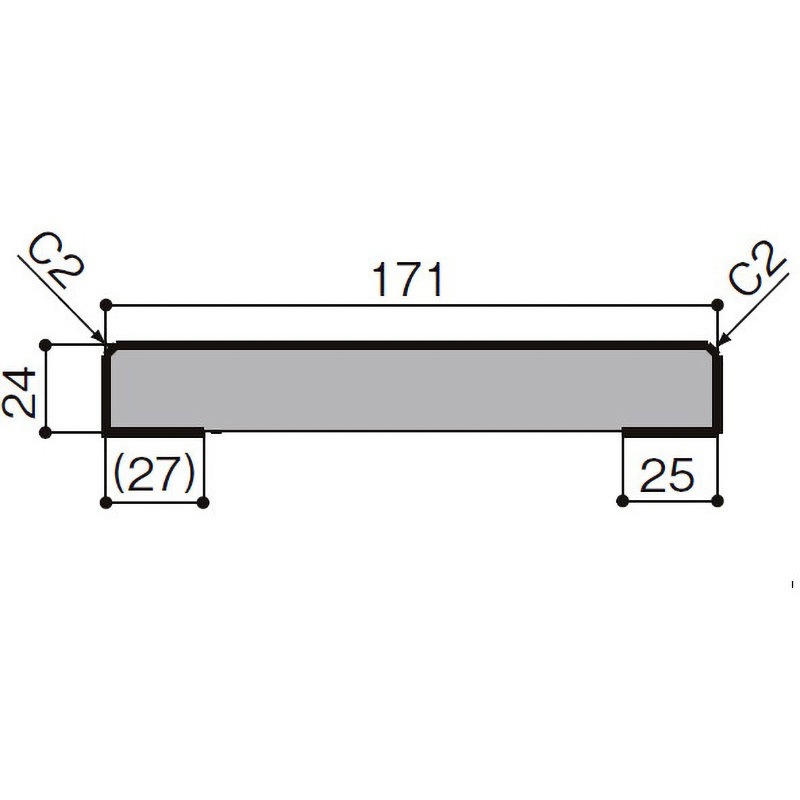 NZHY403 無目枠ノンケーシングタイプ(縦)木造用 1箱(1本) TOSTEM(LIXIL