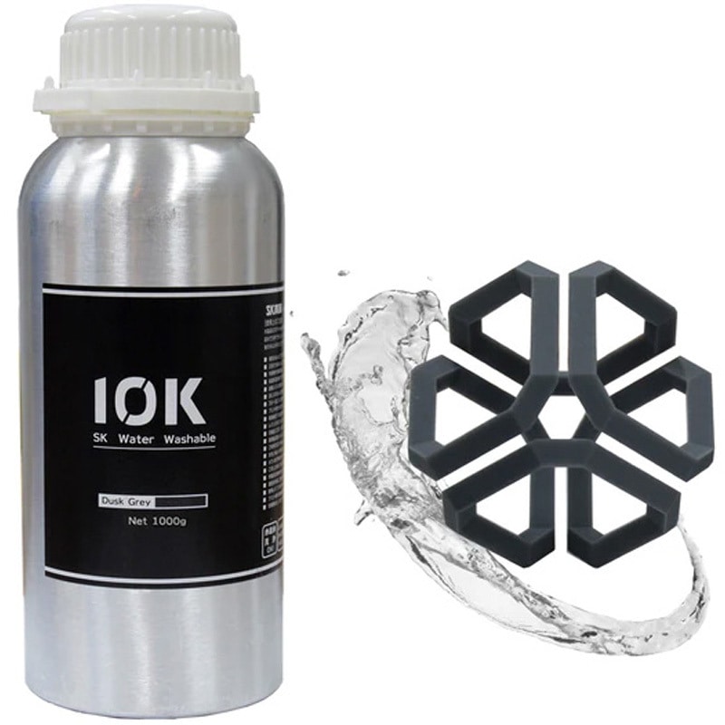 SK10K01WL 水洗い10Kレジン 1，000g / 灰色 1個 SK本舗 【通販モノタロウ】