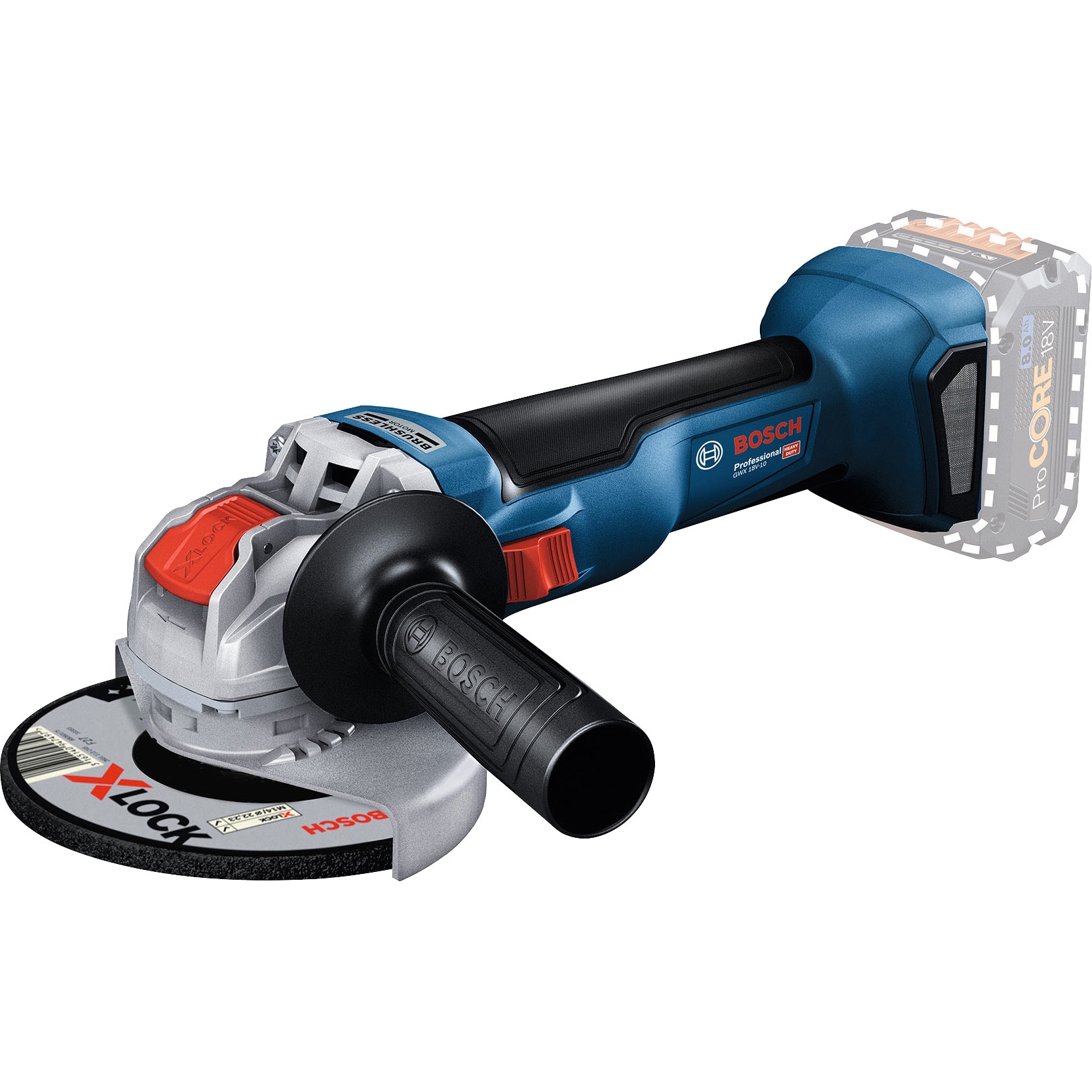 GWX18V-10H X-LOCK コードレスディスクグラインダー 125mm BOSCH