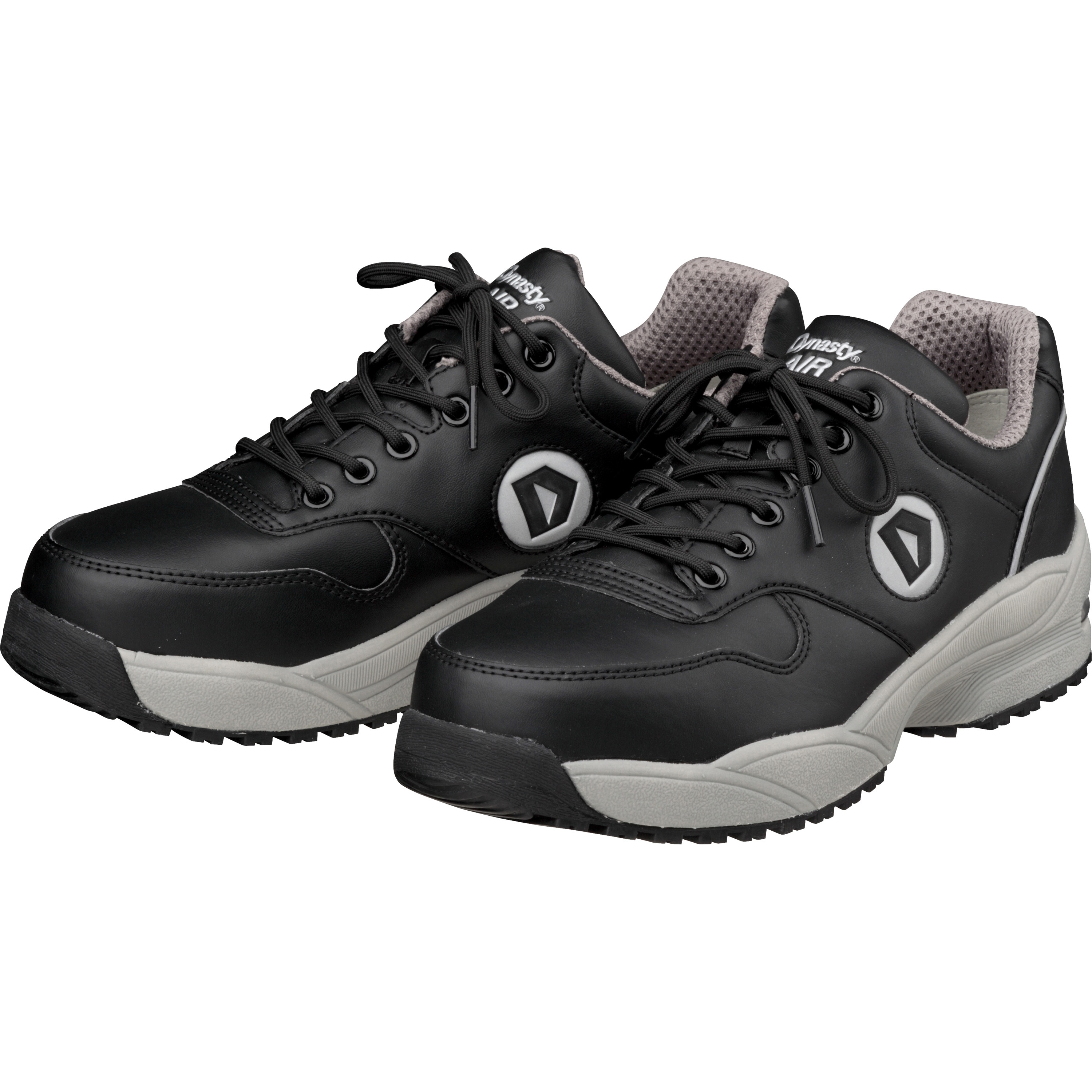 ドンケル 安全靴 ダイナスティ プロ ひも ブラック 30cm DYPR-22 (67-0490-11) WO+22 ダイナスティ エア(撥水タイプ) ドンケル 鋼製 ローカット JSAA