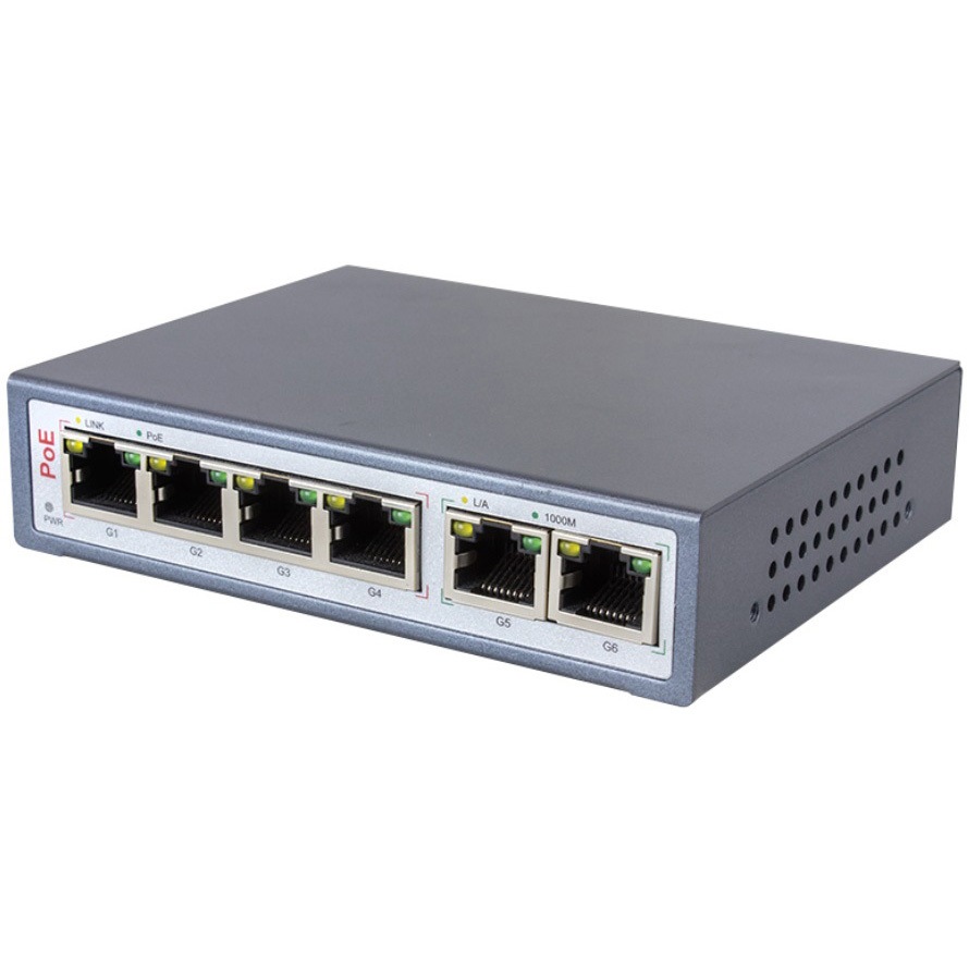 WTW-POE-04-26 PoE給電スイッチングハブ4ポート/WTW-POE-04-26 IP