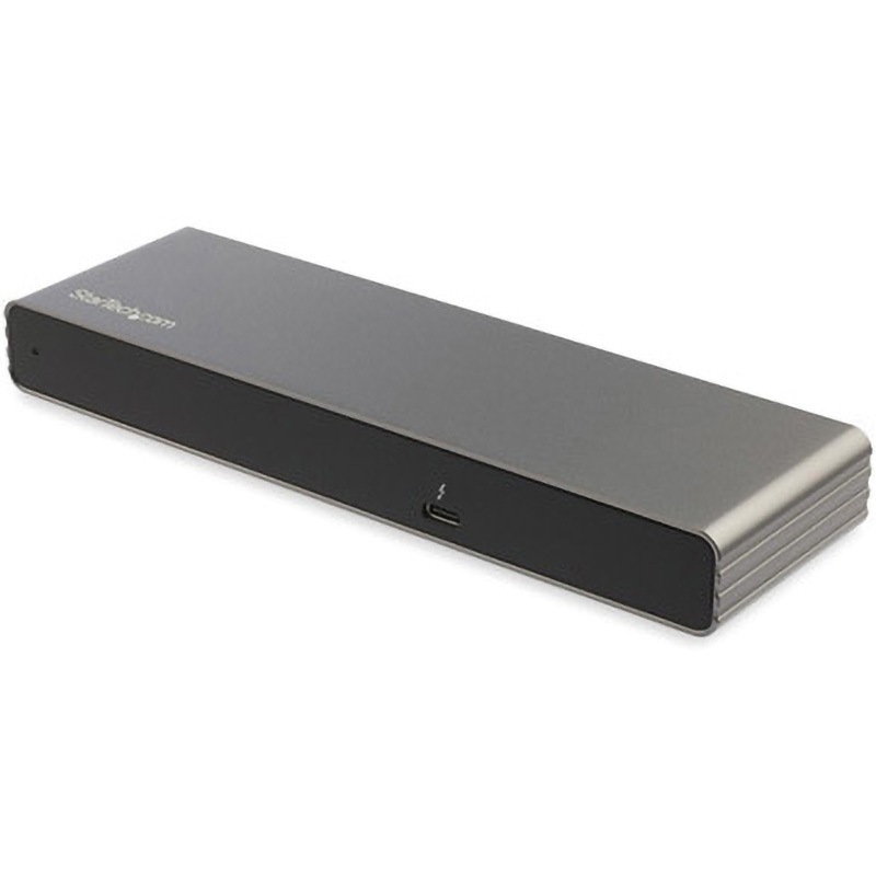 TB3DK2DHV Thunderbolt 3ドッキングステーション デュアル4K/60Hzモニタ対応 DP/HDMI/VGA出力 MacBook Pro/Windows対応 85W USB PD 1個 StarTech.com 【通販モノタロウ】