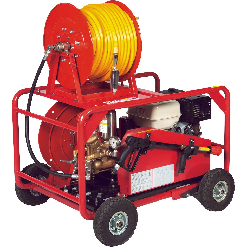 SER-6005-3 エンジン式 高圧洗浄機 スーパー工業 吐出圧力4.9(50)MPa