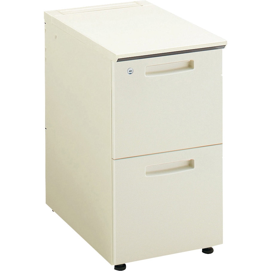 DMX-EA2N0407-F1F11 MXVデスクシステム 脇デスク(配送・組立サービス付き) コクヨ 鍵有 幅400mm奥行700mm高さ700mm  DMX-EA2N0407-F1F11