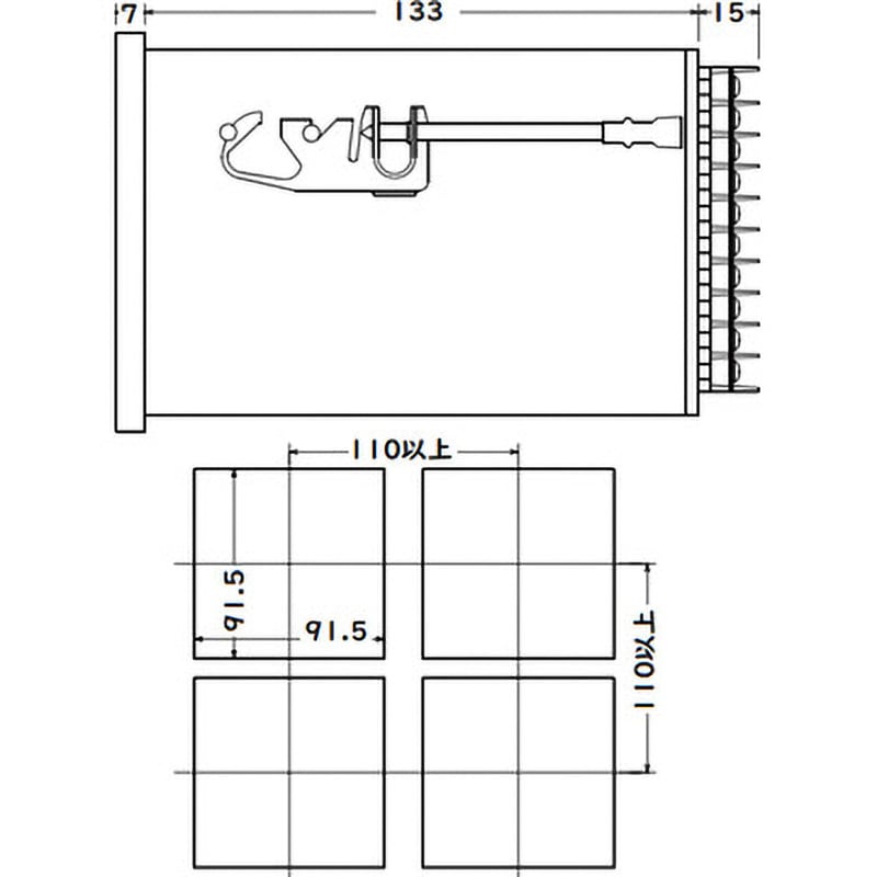 DPHC-3-21 パネル型 pH指示調節計(DIN96小型デジタルpH調節計) 1台 富士精密電機 【通販モノタロウ】