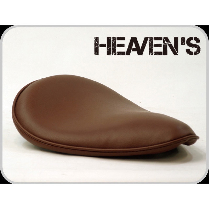 H-BR-S デラックスワイドソロシート HEAVEN'S ブラウン/スムース色   H-BR-S
