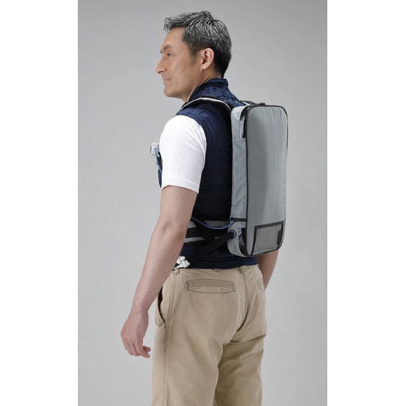 テイセン　冷却下着ベストリュック型(Sサイズ) SCB-17101-S 1セット SCB-17101-S 冷却下着リュック型 1式 帝国繊維 【通販モノタロウ】