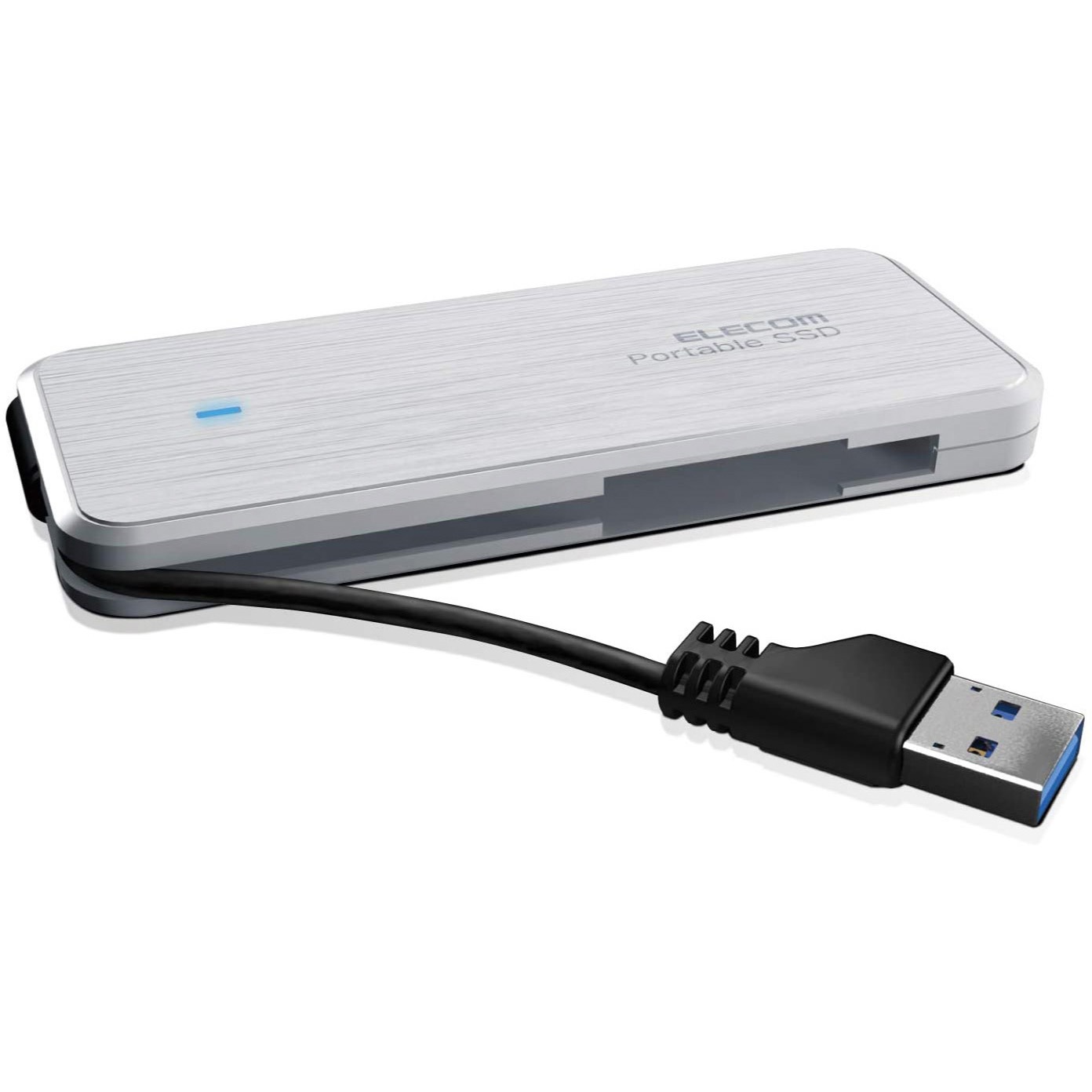 ELECOM - [新品] ELECOM ESD-EC0960GWHR 外付けSSD ESD-EC0960GWHR SSD 外付け ポータブル USB3.2(Gen1) ケーブル