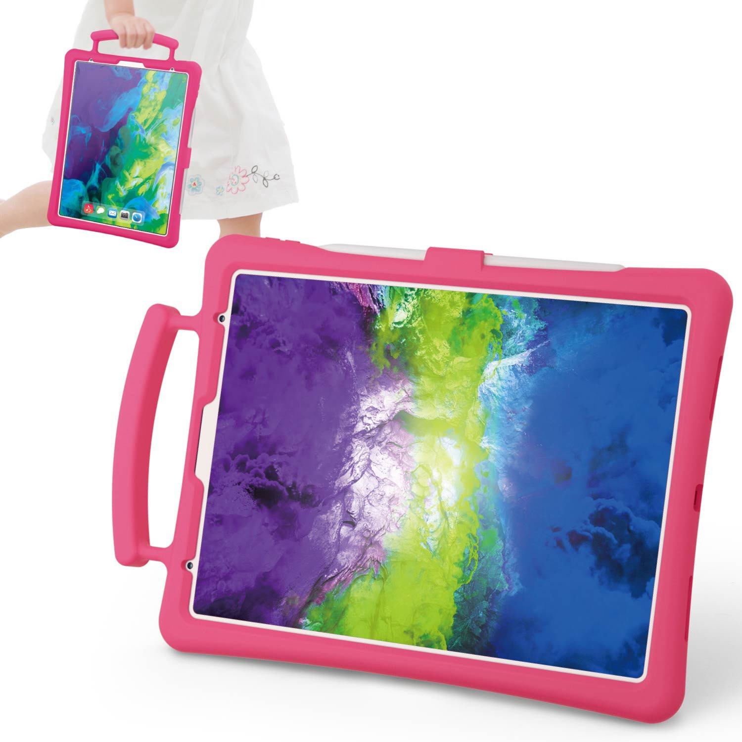TB-A20PMSCSHPN iPad Pro 11インチ 2020年モデル/子供用シリコンケース 