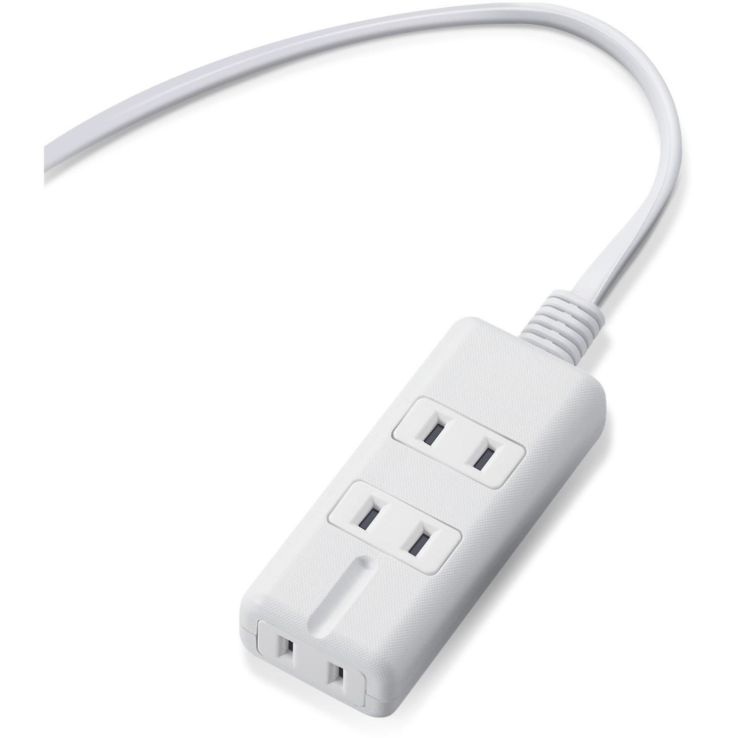 T-KM01-2320WH 電源タップ 延長コード 3個口 2P 3P対応×1個口
