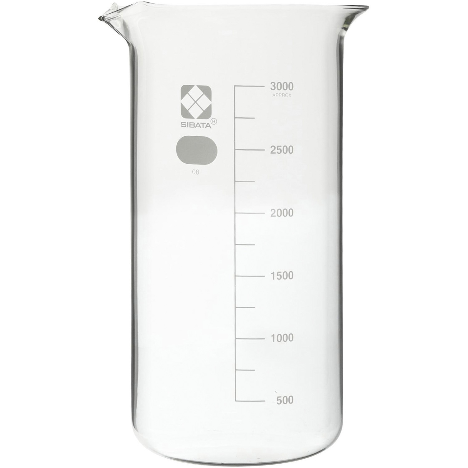 010040-3000 トールビーカー(SIBATA) SIBATA(柴田科学) 3L  1個 010040-3000