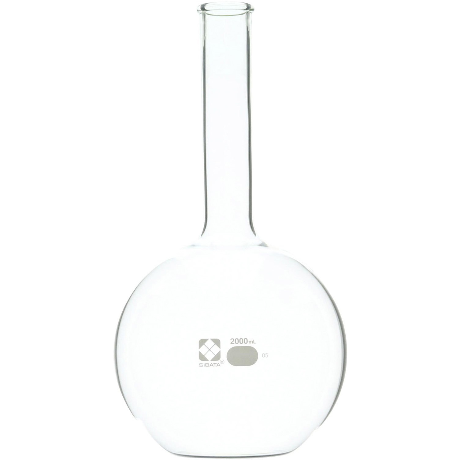 010510-2000 平底フラスコ SIBATA(柴田科学) 2L  1個 010510-2000