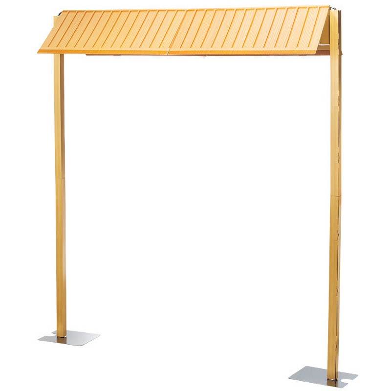 紙製 屋台什器セット 1台 アルファ 【通販モノタロウ】