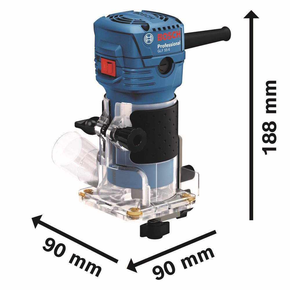 GLF55-6 トリマー BOSCH(ボッシュ) 1台 GLF55-6 - 【通販モノタロウ】