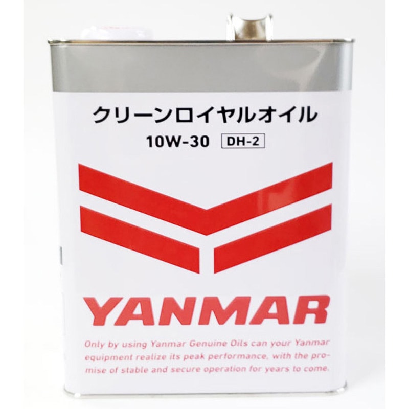 10W-30 クリーンロイヤルオイル 1箱(4L×6本) ヤンマー 【通販モノタロウ】