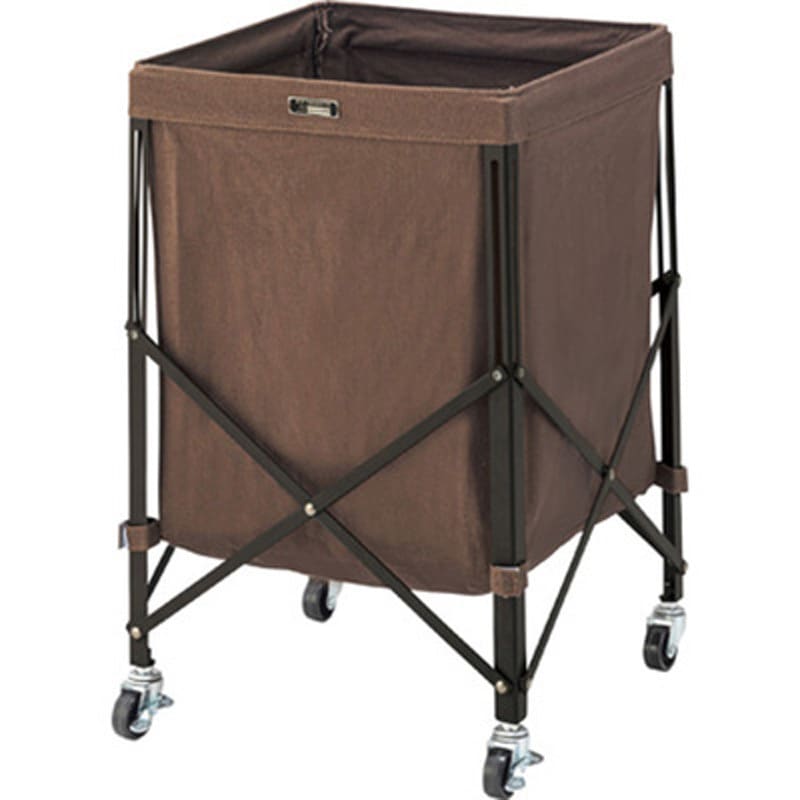 164457 フォールディングバスケットワゴン ブラウン MIP-74BR 1台 東谷 【通販モノタロウ】 8,398円