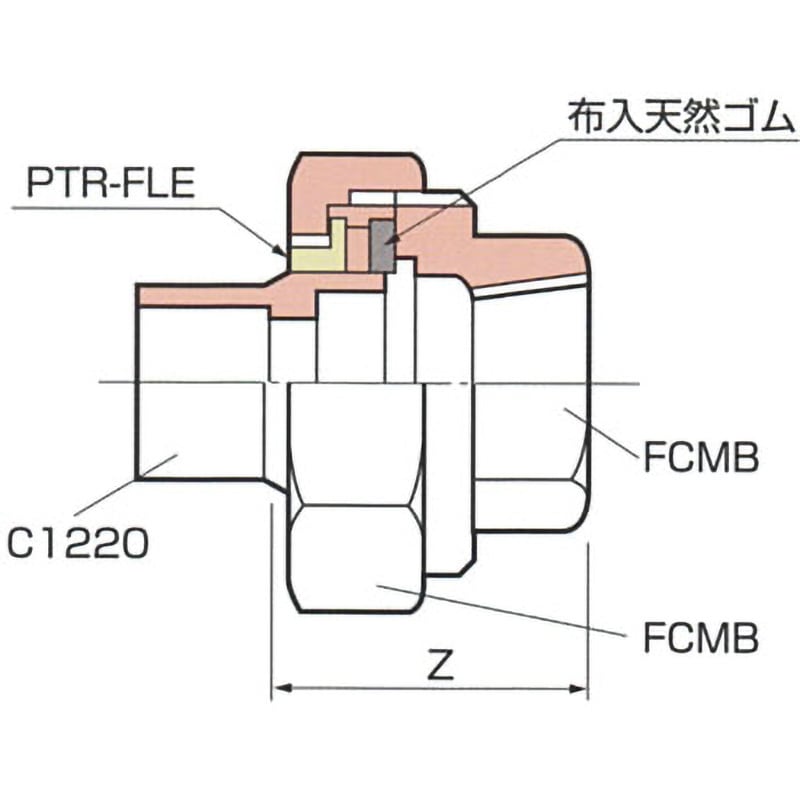 絶縁ユニオン 1個 多久製作所 【通販モノタロウ】 絶縁ユニオン 1個 多久製作所 【通販モノタロウ】