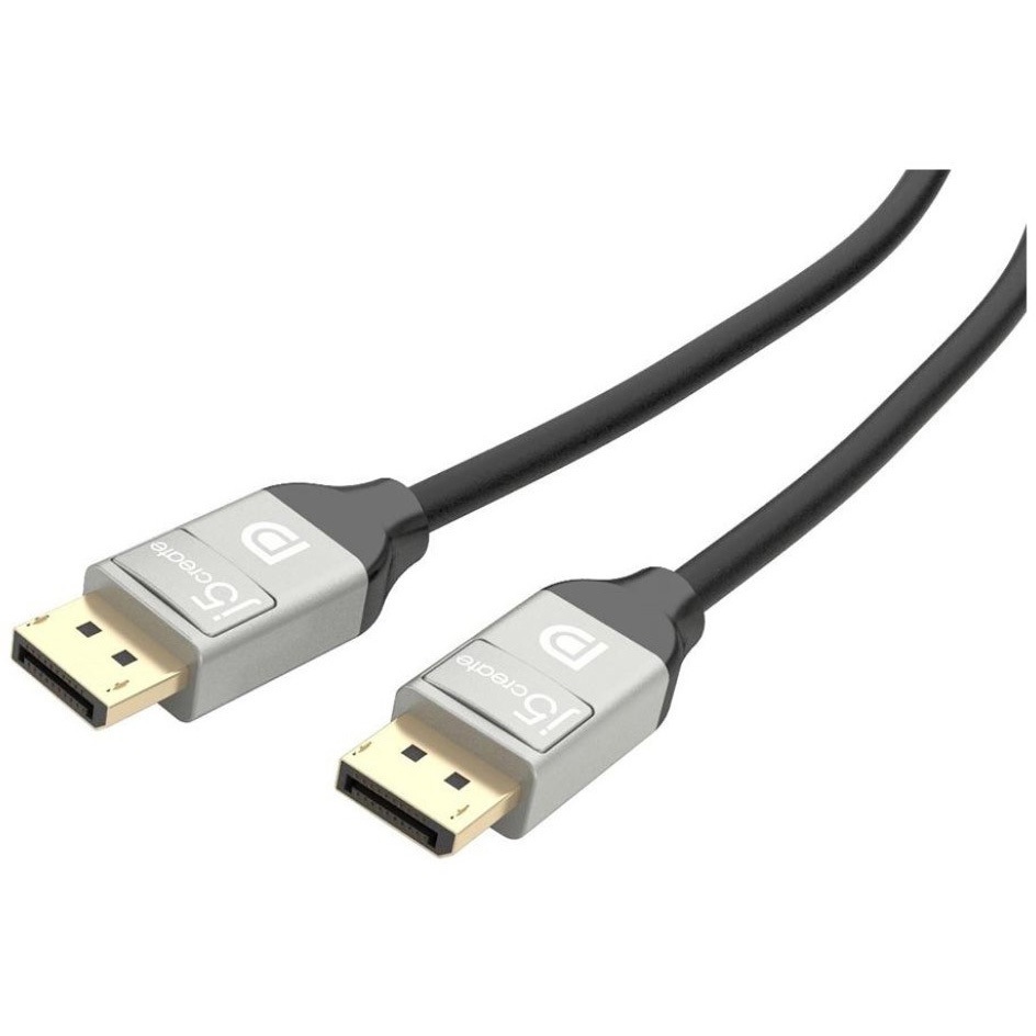 Jdc42 Displayport 1 2対応 4k Displayportケーブル 1 8m J5 Create ケーブル長 180cm ブラック Jdc42 1個 通販モノタロウ 54987626