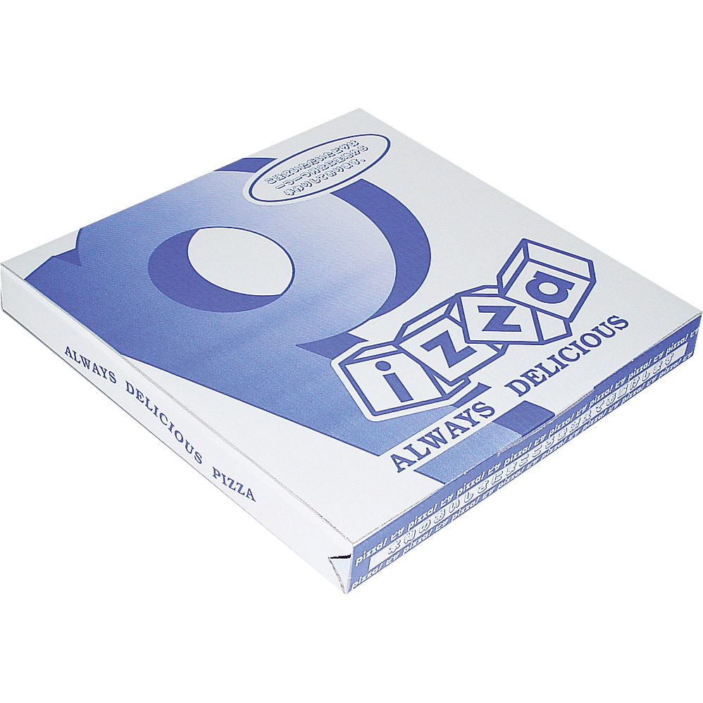 12-96 ピザ箱 ヤマニパッケージ 14インチサイズ 1ケース(25枚×4袋) 12-96