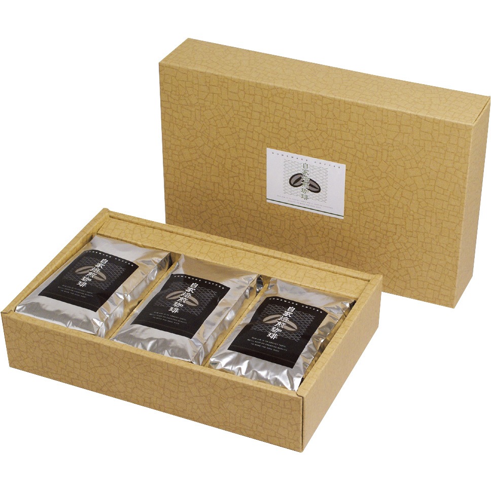 COT-157 200gアルミ袋ギフト箱 ヤマニパッケージ 寸法270×170×55mm 3ヶサイズ 1ケース(25枚×2束) COT-157