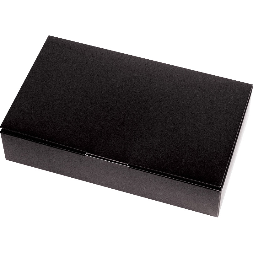 COT-185FS ドリップバッグギフト箱 ワイド ヤマニパッケージ ブラック色 寸法226×129×52mmサイズ2P 1ケース(50枚×2束) COT-185FS