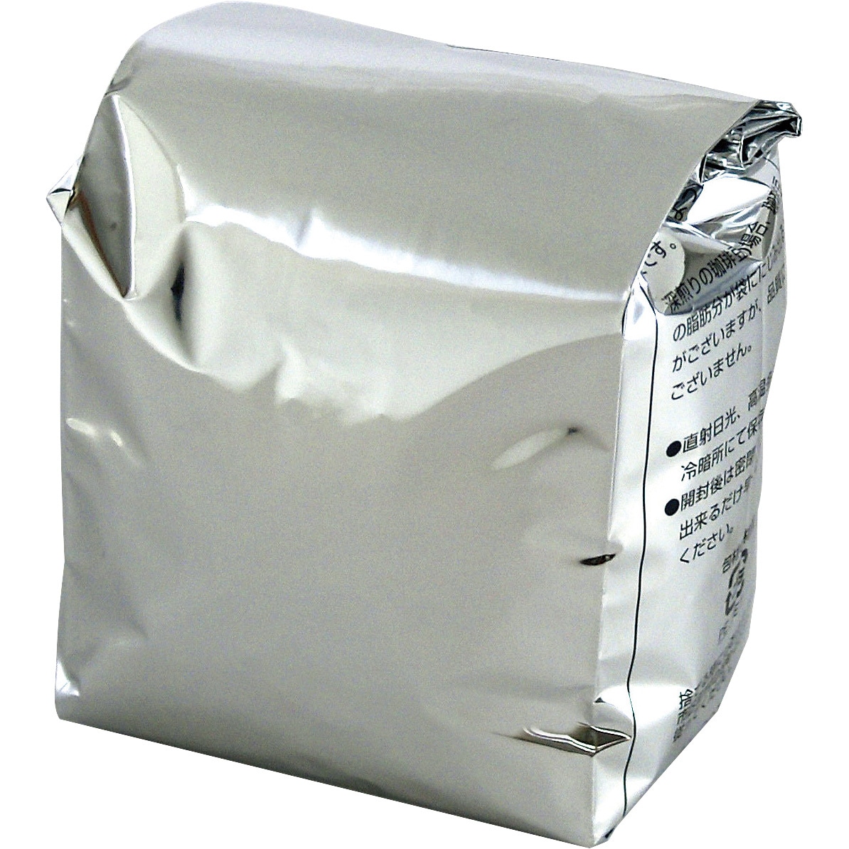 COT-506 ブレスパック ガゼット袋 ヤマニパッケージ シルバー色 サイズ200g 1ケース(100枚×10束) COT-506