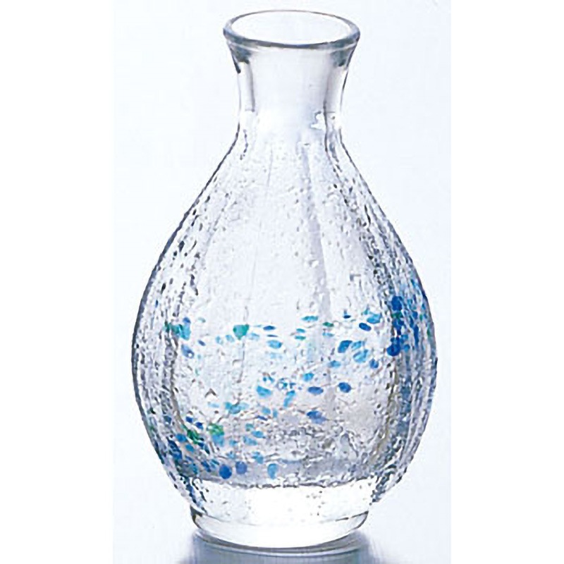 F-70081 花つづり徳利(大) アデリア(石塚硝子) 容量150mL